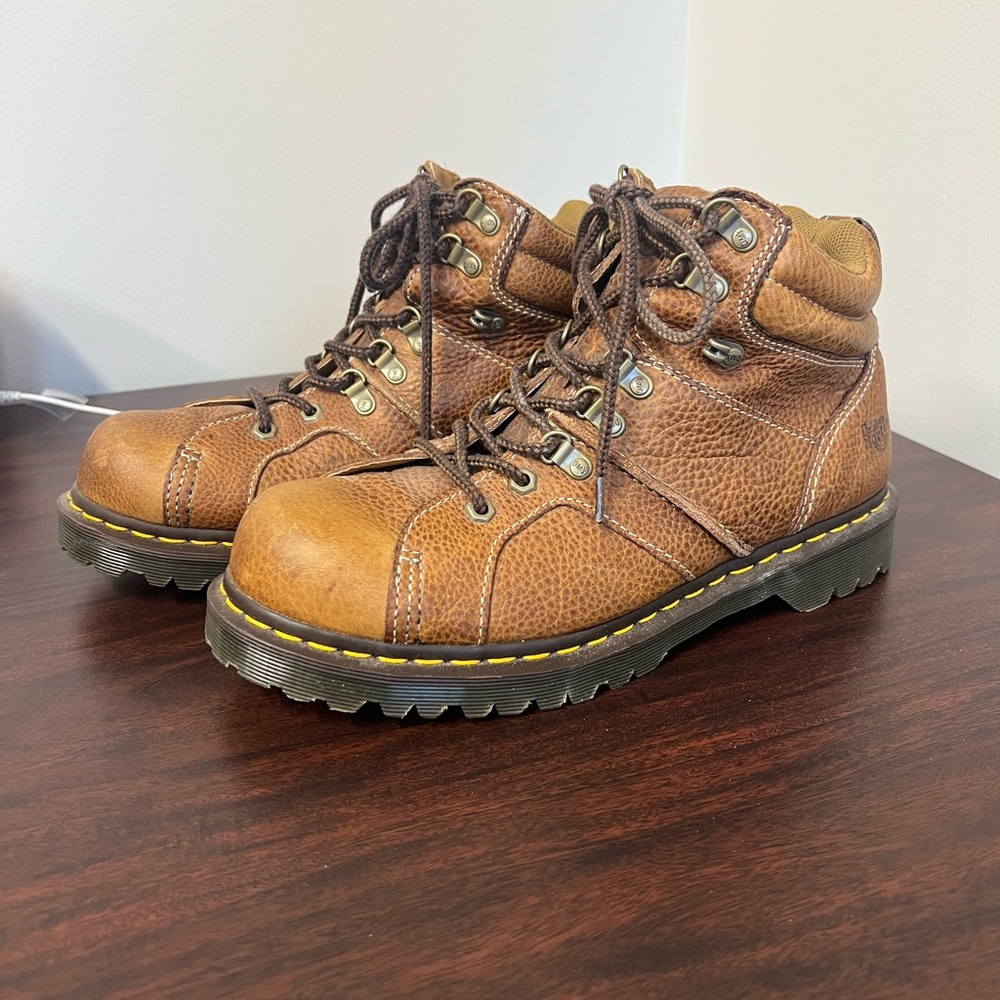 Dr. Martens Brown Leather Boots